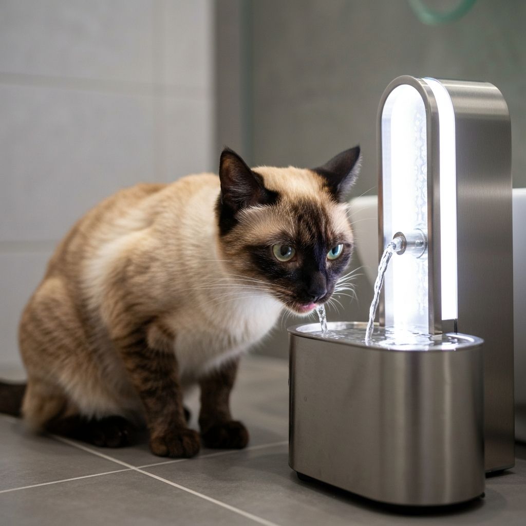 Purr-Hydrate Water Fountain